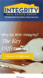 Mobile Screenshot of gowithintegrity.com