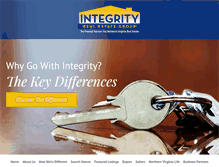 Tablet Screenshot of gowithintegrity.com